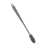 Silicone Bottle Brush Durable Long Handle Baby Bottle Cleaning Brush for Home Kitchen Office Long Grey