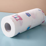 50 PCS Kitchen Paper Towels Wet Dry Use One Time Use Polyester Dish Paper Towels for Dishes Pots