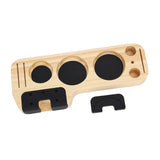 Coffee Tamper Holder Station Wood Coffee Filter Distributor Tamper Holder for Home Cafe Restaurant Hotel Office