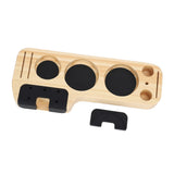 Coffee Tamper Holder Station Wood Coffee Filter Distributor Tamper Holder for Home Cafe Restaurant Hotel Office - Side View