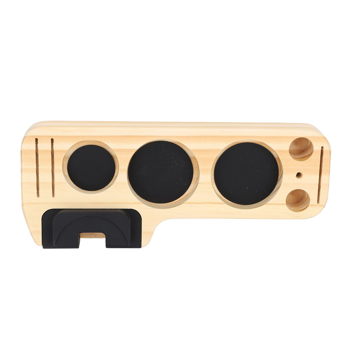 Coffee Tamper Holder Station Wood Coffee Filter Distributor Tamper Holder for Home Cafe Restaurant Hotel Office