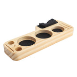 Coffee Tamper Holder Station Wood Coffee Filter Distributor Tamper Holder for Home Cafe Restaurant Hotel Office - Extra Image