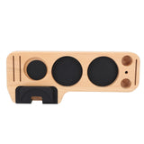 Coffee Tamping Station Wood Tamper Station Compatible with 51mm 53mm 58mm Tamper Distributer Versatile Coffee Accessory