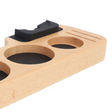 Coffee Tamping Station Wood Tamper Station Compatible with 51mm 53mm 58mm Tamper Distributer Versatile Coffee Accessory - Extra Image