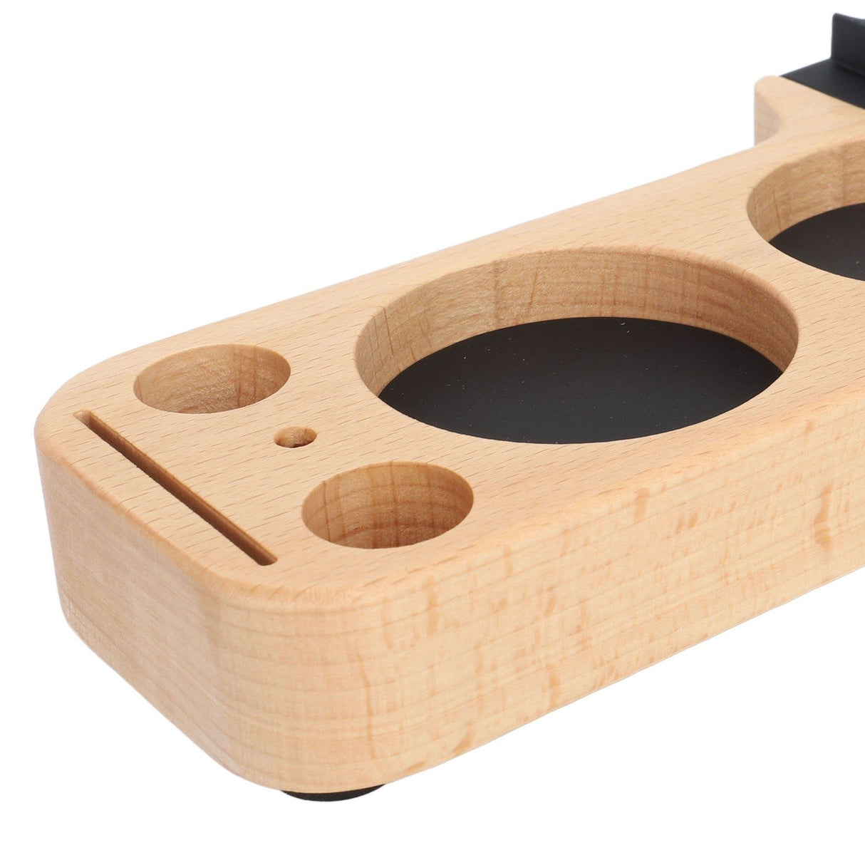 Coffee Tamping Station Wood Tamper Station Compatible with 51mm 53mm 58mm Tamper Distributer Versatile Coffee Accessory