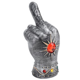 Fist Beer Opener Cool Middle Finger Shape Portable Fist Beer Bottle Opener for Men Husband Dad Grandpa Boyfriend Silver - Extra Image