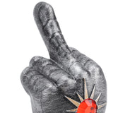 Fist Beer Opener Cool Middle Finger Shape Portable Fist Beer Bottle Opener for Men Husband Dad Grandpa Boyfriend Silver - Extra Image