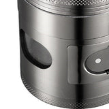 Manual Spice Grinder Small Portable Zinc Alloy Herb Grinder for Household Kitchen Restaurant