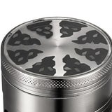 Manual Spice Grinder Small Portable Zinc Alloy Herb Grinder for Household Kitchen Restaurant
