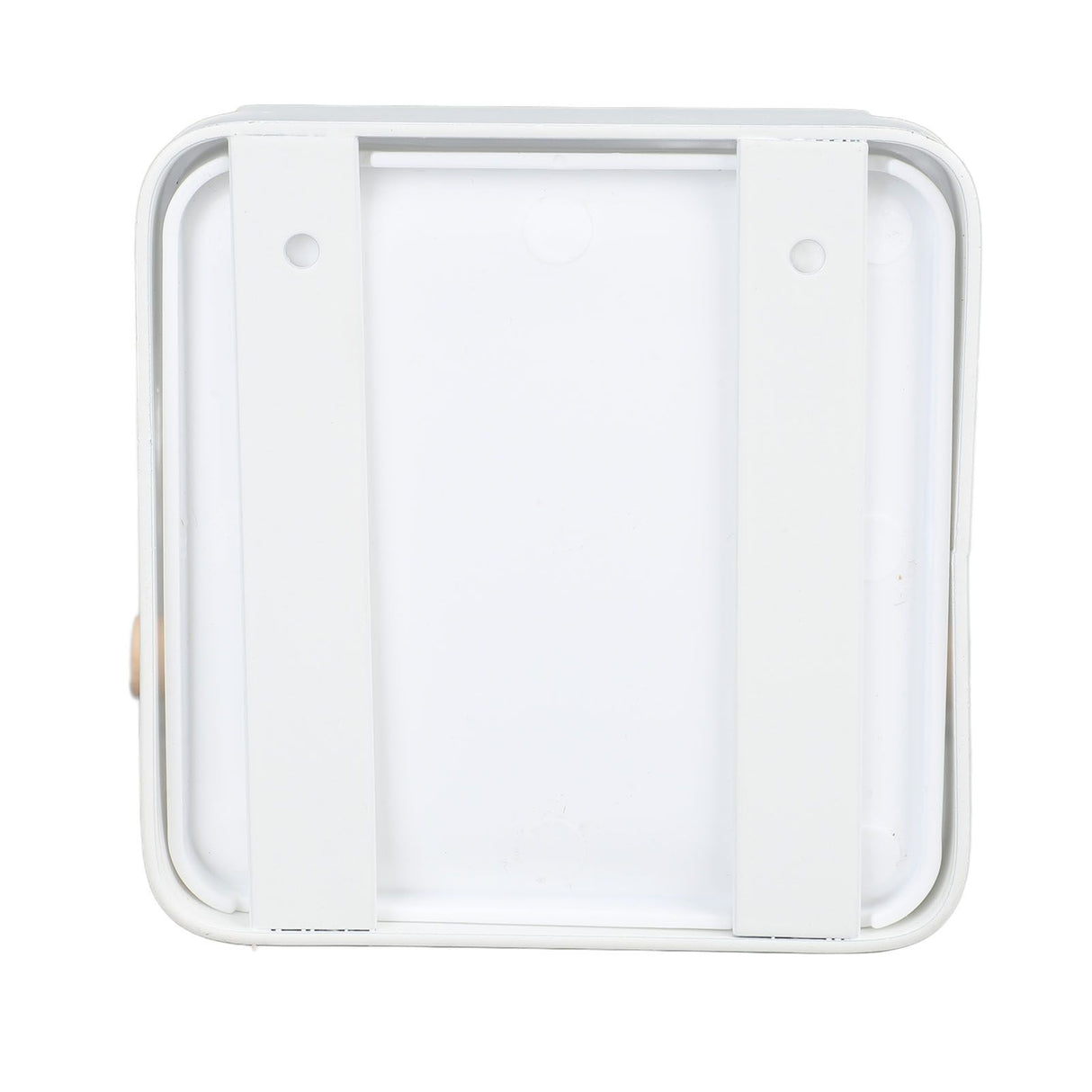 Pot Lid Holder Rack Multifunction Prevent Slip Iron Basin Wood Rack Cooking Tool Spatula Stand Kitchen Organizer White