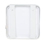 Pot Lid Holder Rack Multifunction Prevent Slip Iron Basin Wood Rack Cooking Tool Spatula Stand Kitchen Organizer White
