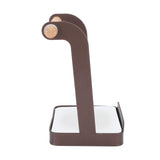 Pot Lid Holder Rack Multifunction Prevent Slip Iron Basin Wood Rack Cooking Tool Spatula Stand Kitchen Organizer Coffee