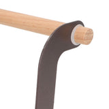 Pot Lid Holder Rack Multifunction Prevent Slip Iron Basin Wood Rack Cooking Tool Spatula Stand Kitchen Organizer Coffee