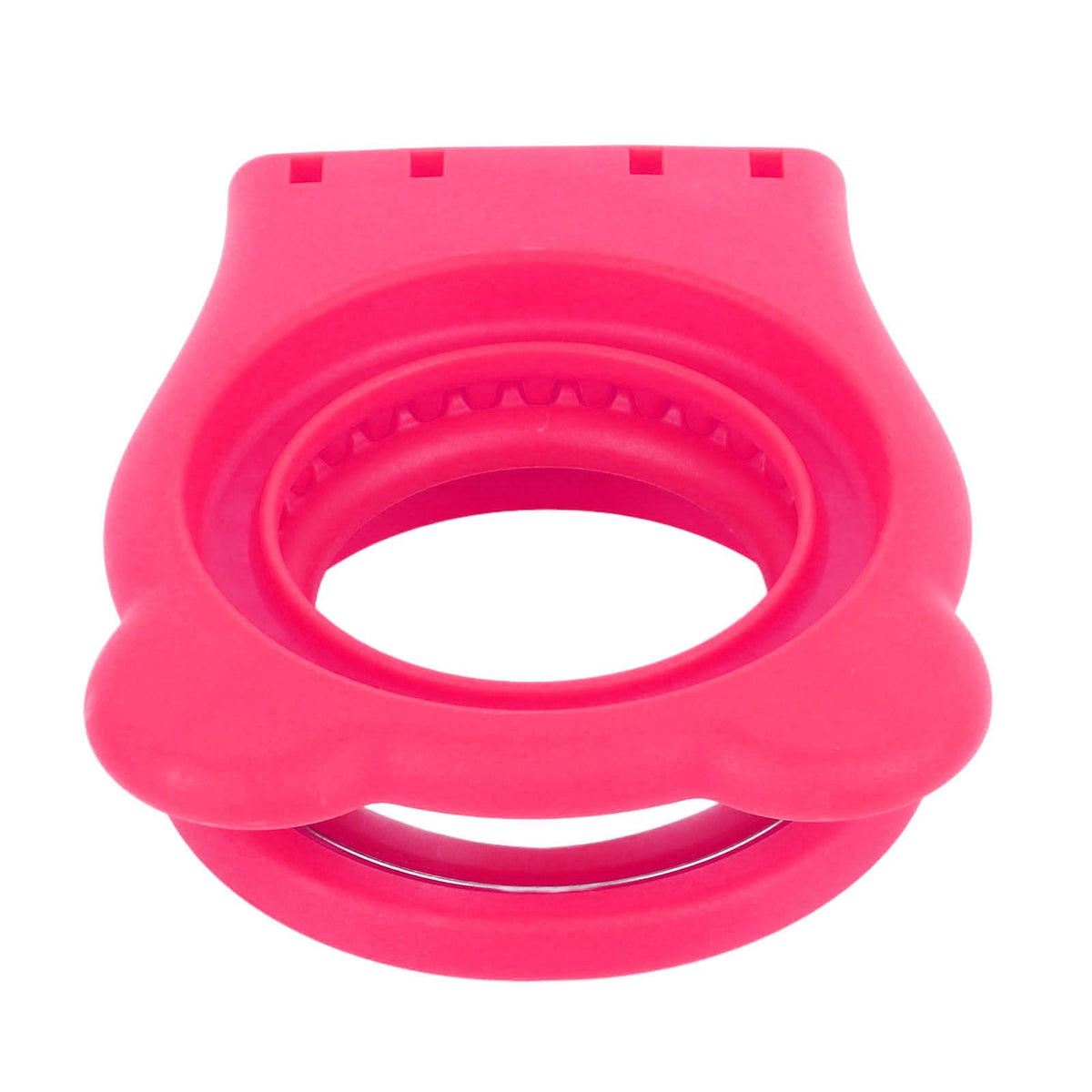 Sandwich Cutter Mold Manual Cake Bread Cutter Sealer Tool Round for Kitchen Cooking Rose Red