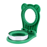 Sandwich Cutter Mold Manual Cake Bread Cutter Sealer Tool Round for Kitchen Cooking Green