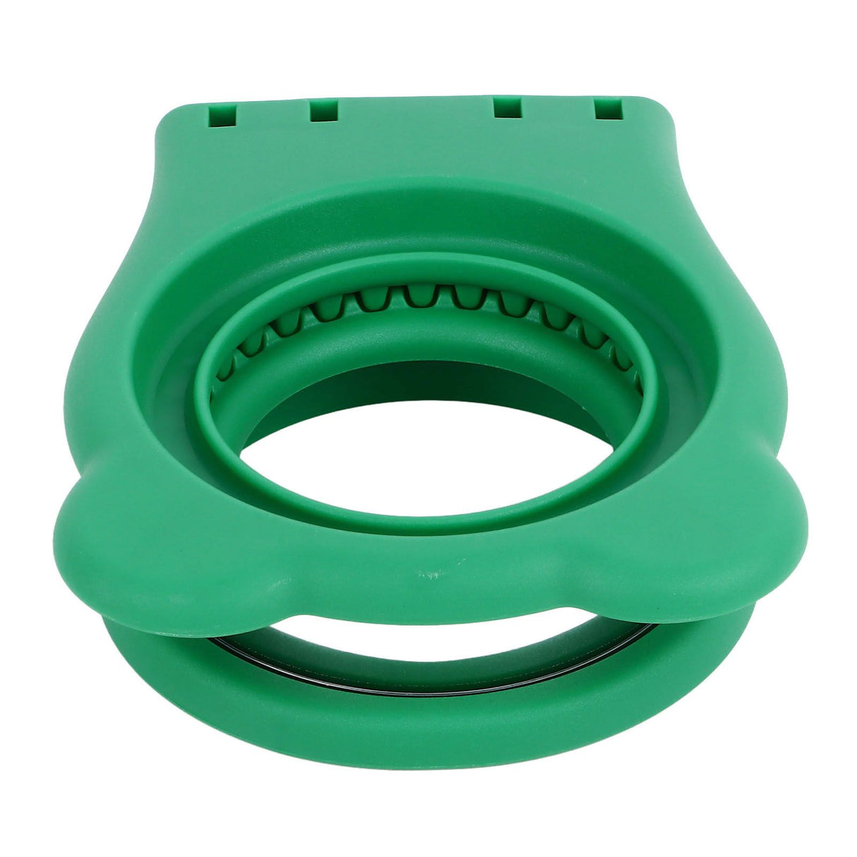 Sandwich Cutter Mold Manual Cake Bread Cutter Sealer Tool Round for Kitchen Cooking Green