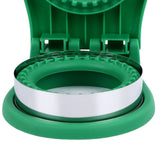 Sandwich Cutter Mold Manual Cake Bread Cutter Sealer Tool Round for Kitchen Cooking Green