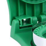 Sandwich Cutter Mold Manual Cake Bread Cutter Sealer Tool Round for Kitchen Cooking Green - Extra Image