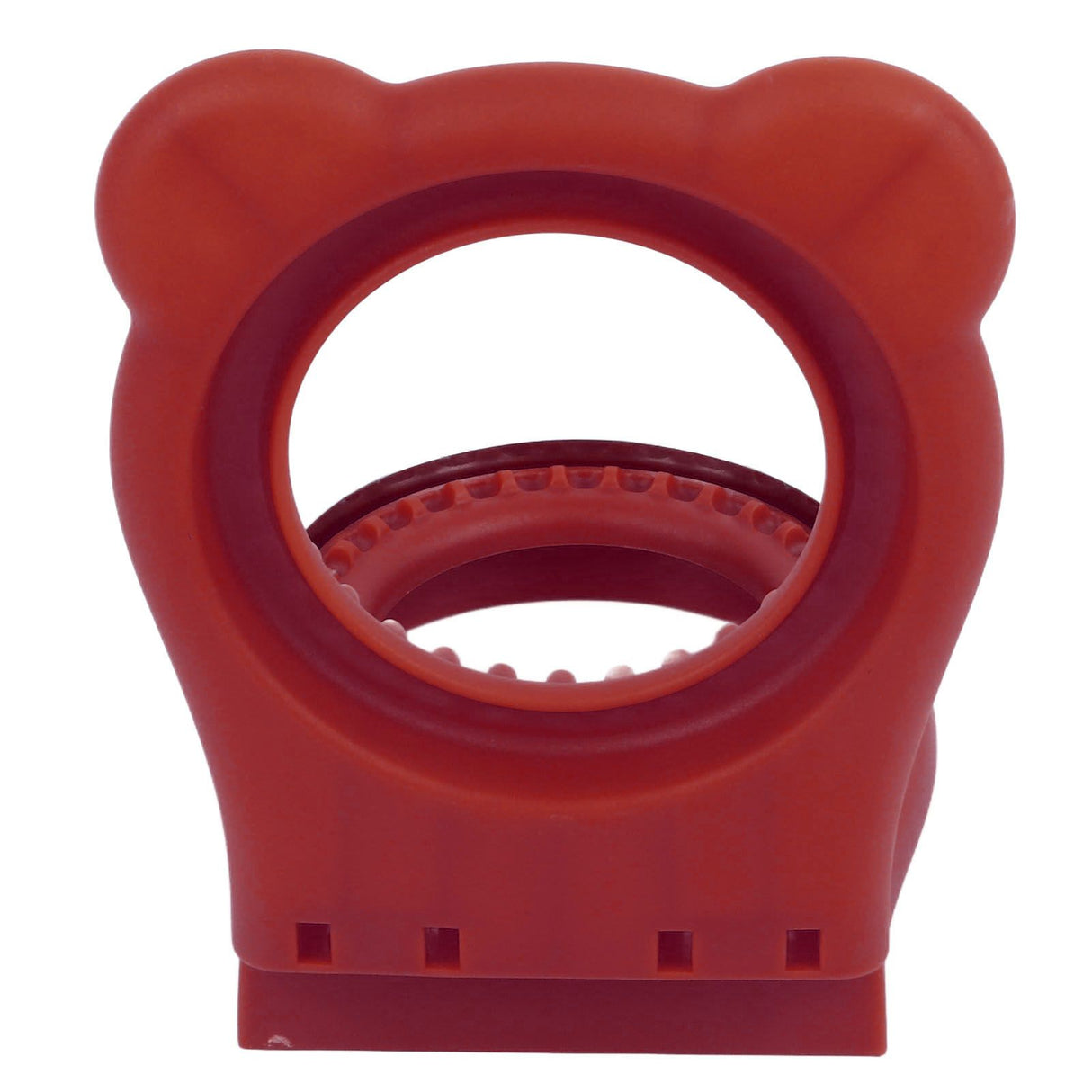 Sandwich Cutter Mold Manual Cake Bread Cutter Sealer Tool Round for Kitchen Cooking Red