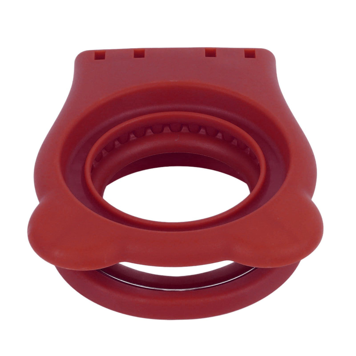 Sandwich Cutter Mold Manual Cake Bread Cutter Sealer Tool Round for Kitchen Cooking Red
