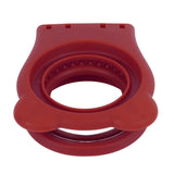 Sandwich Cutter Mold Manual Cake Bread Cutter Sealer Tool Round for Kitchen Cooking Red