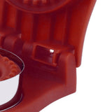 Sandwich Cutter Mold Manual Cake Bread Cutter Sealer Tool Round for Kitchen Cooking Red