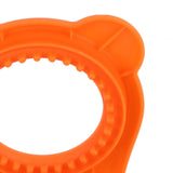 Sandwich Cutter Mold Manual Cake Bread Cutter Sealer Tool Round for Kitchen Cooking Orange - Extra Image