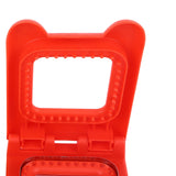 2 Pcs Red and Yellow Square Sandwich Cutter Stainless Steels Sandwich Cutters Set Sandwich Cutting Mold - Extra Image