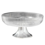 Fruit Plate Multifunctional Plastic Stylish Space Saving Decorative Snack Bowl for Candy Nuts Transparent