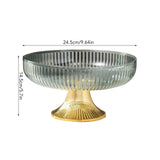 Fruit Plate Multifunctional Plastic Stylish Space Saving Decorative Snack Bowl for Candy Nuts Fruit Green