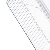 Refrigerator Storage Box with Lids Plastic Transparent Sealed Fridge Food Storage Containers for Fruits Vegetables M - Extra Image