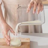 Yogurt Strainer with Extra Fine Mesh Strainer Bag Transparent Cover Multi Functional Cheese Filter - 45-Degree Angle