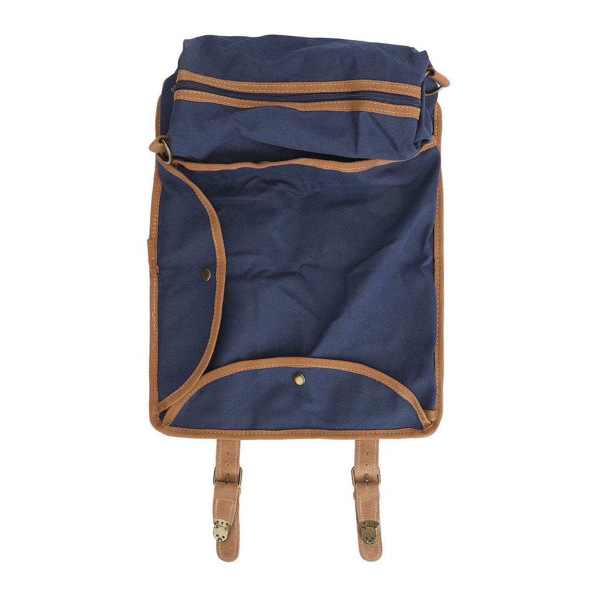 Bartender Tool Bag Bar Kit Bag Waterproof Canvas Multiple Compartments Portable Bartender Roll Up Bag with Shoulder Strap Blue