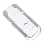 Clip On Book Light Foldable 3 Light Colors Eye Protection Portable USB Rechargeable Book Reading Light