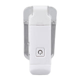 Clip On Book Light Foldable 3 Light Colors Eye Protection Portable USB Rechargeable Book Reading Light