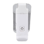 Clip On Book Light Foldable 3 Light Colors Eye Protection Portable USB Rechargeable Book Reading Light