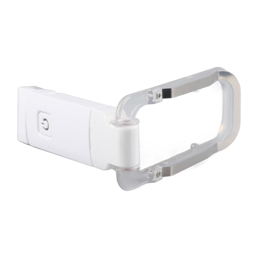 Clip On Book Light Foldable 3 Light Colors Eye Protection Portable USB Rechargeable Book Reading Light