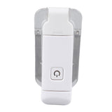 Clip On Book Light Foldable 3 Light Colors Eye Protection Portable USB Rechargeable Book Reading Light