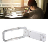 Clip On Book Light Foldable 3 Light Colors Eye Protection Portable USB Rechargeable Book Reading Light - Extra Image