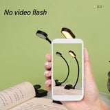Book Light Small Lightweight Vertical Head Clip On Reading Light for Kids Studying