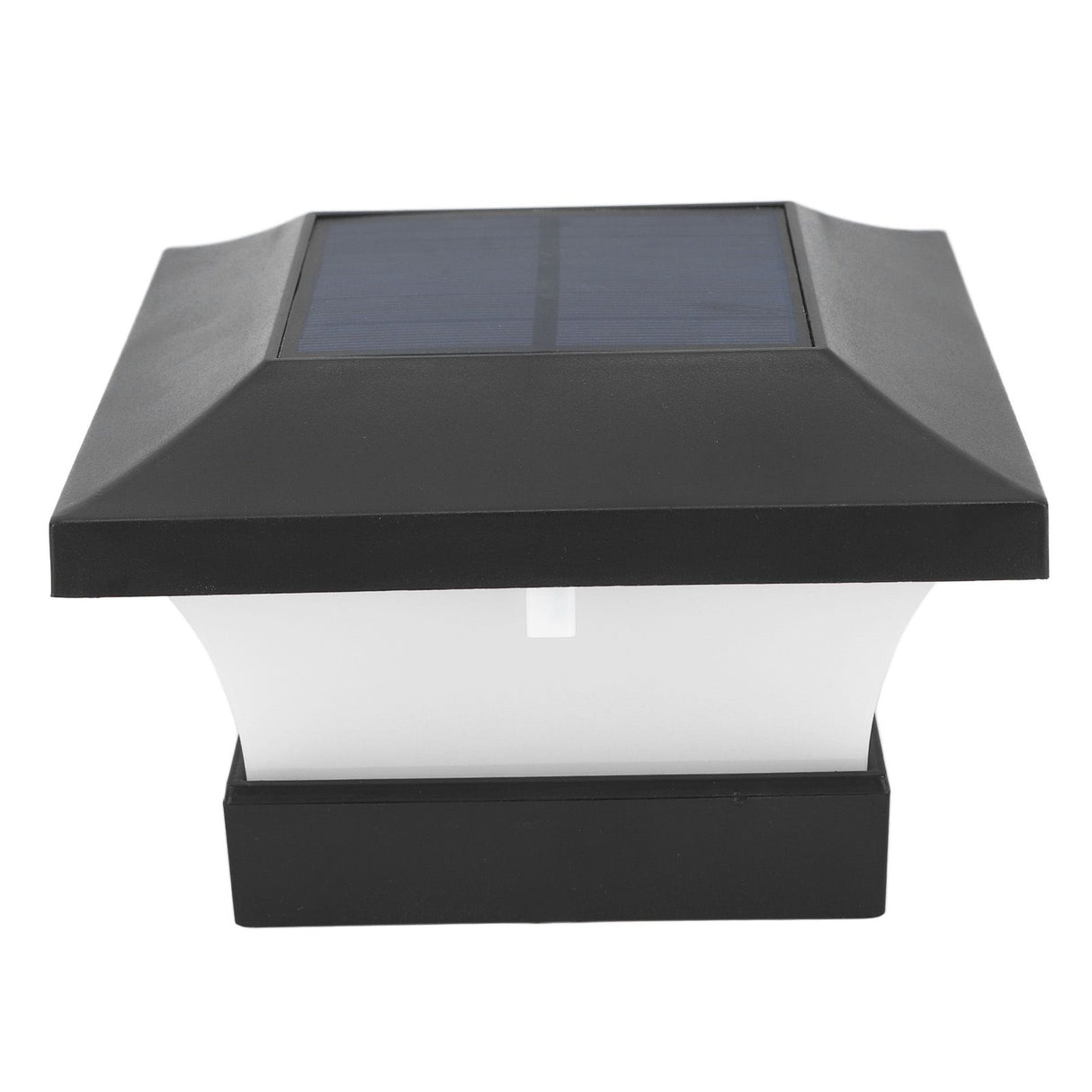 Solar Capital Lamp White Light 2000mAh IP65 LED Solar Post Cap Lights for Courtyard Fences Bridge 3W 6000K