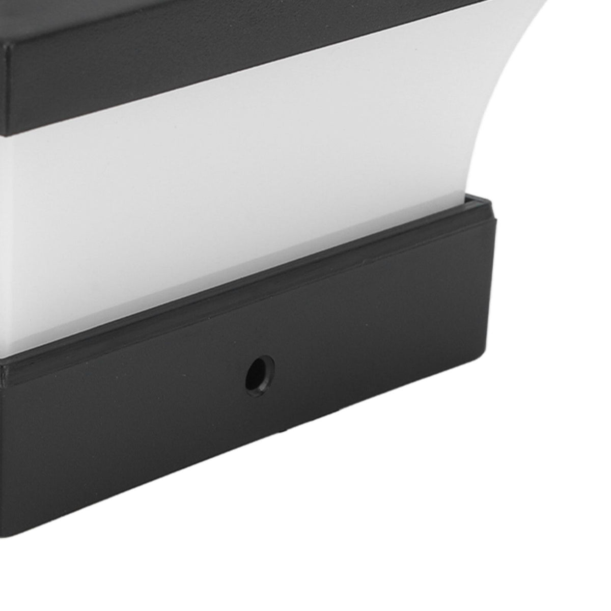 Solar Capital Lamp White Light 2000mAh IP65 LED Solar Post Cap Lights for Courtyard Fences Bridge 3W 6000K