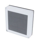 Outdoor Solar Post Light IP67 Waterproof Solar Powered Post Light for Courtyards Railings Column Fences - Top-Down View