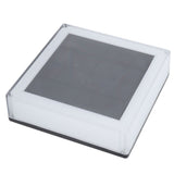 Outdoor Solar Post Light IP67 Waterproof Solar Powered Post Light for Courtyards Railings Column Fences - Rear View