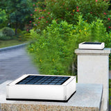 Outdoor Solar Post Light IP67 Waterproof Solar Powered Post Light for Courtyards Railings Column Fences