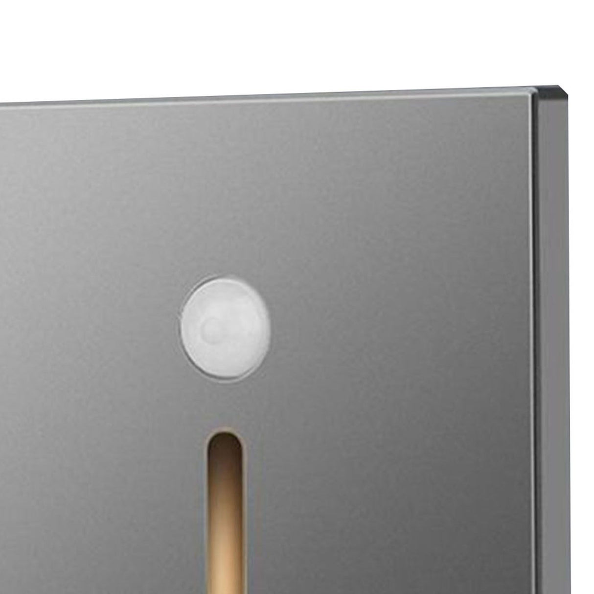 LED Motion Sensor Night Light ABS Small LED Induction Lamp for Bedside Corridor Hallway Grey