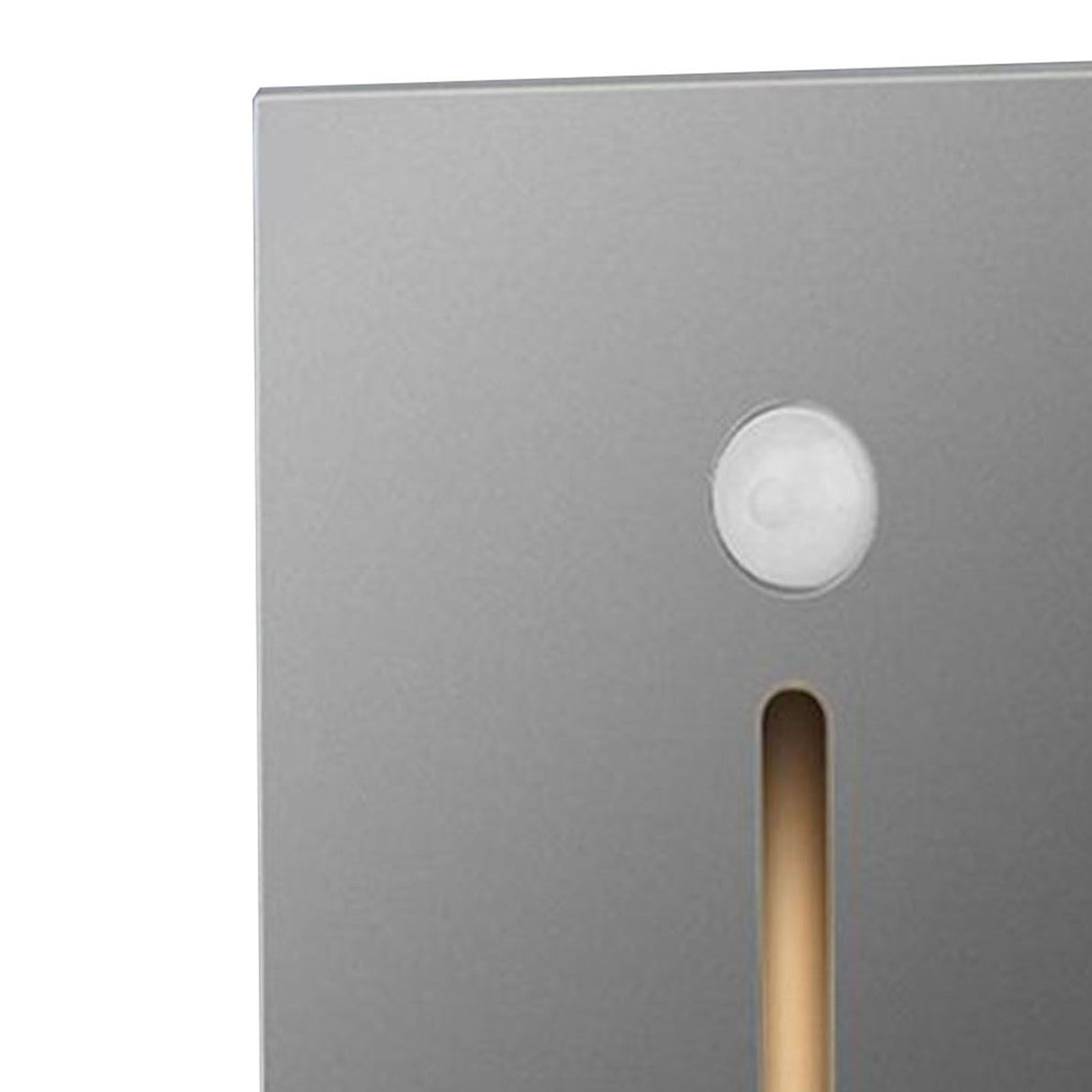 LED Motion Sensor Night Light ABS Small LED Induction Lamp for Bedside Corridor Hallway Grey