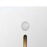 LED Motion Sensor Night Light ABS Small LED Induction Lamp for Bedside Corridor Hallway White