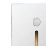 LED Motion Sensor Night Light ABS Small LED Induction Lamp for Bedside Corridor Hallway White - Extra Image