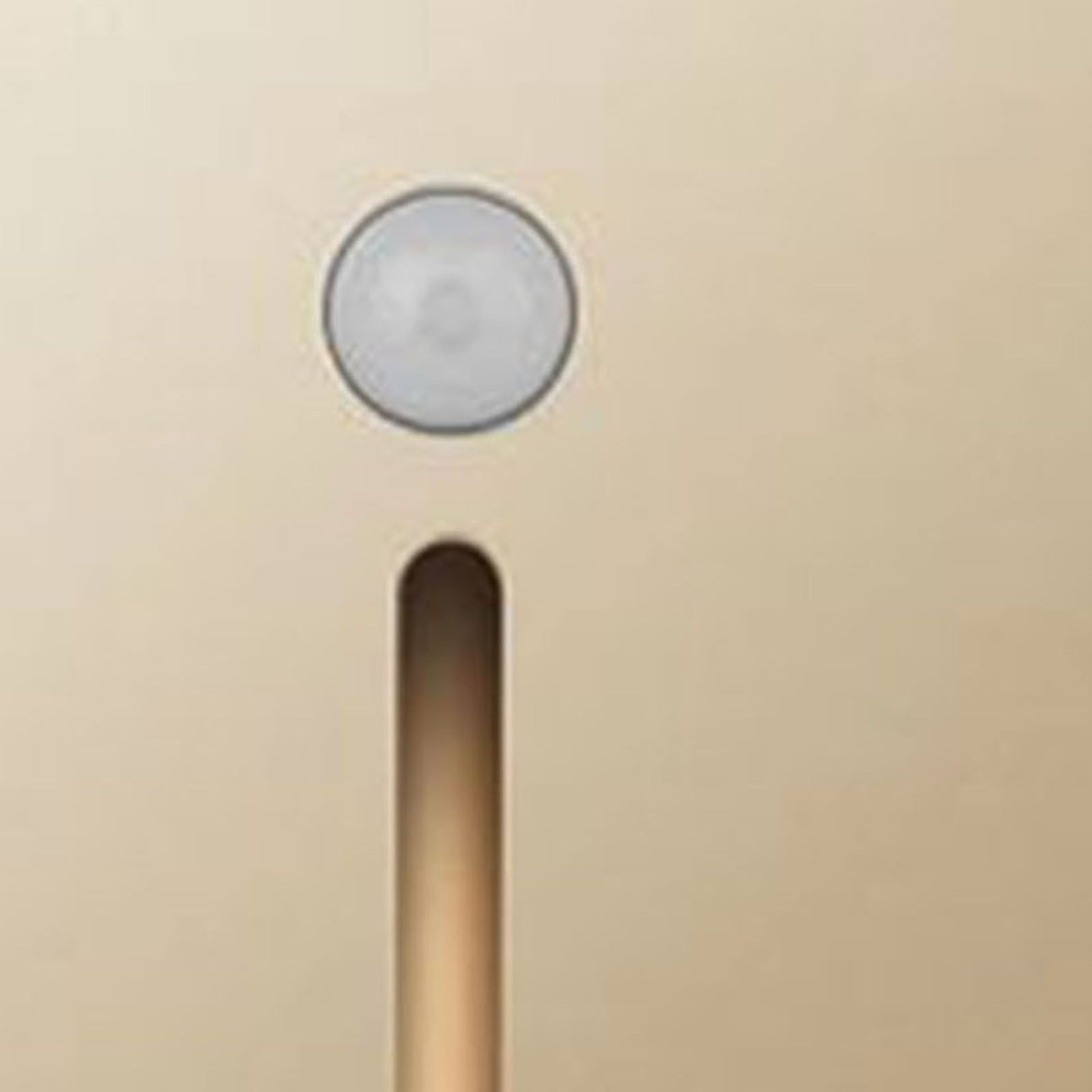 LED Motion Sensor Night Light ABS Small LED Induction Lamp for Bedside Corridor Hallway Gold